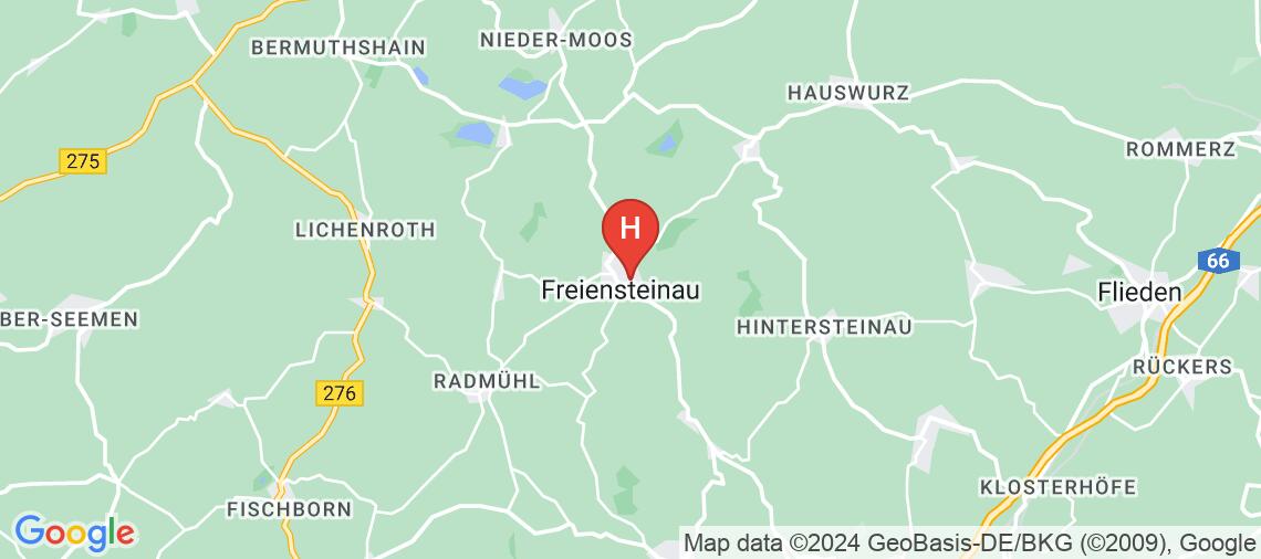 Kiesslersweg 1,36399 Freiensteinau