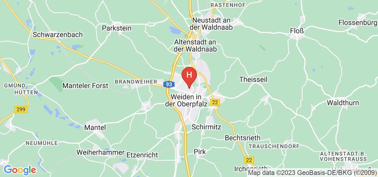 Rehbühlstraße 46,92637 Weiden