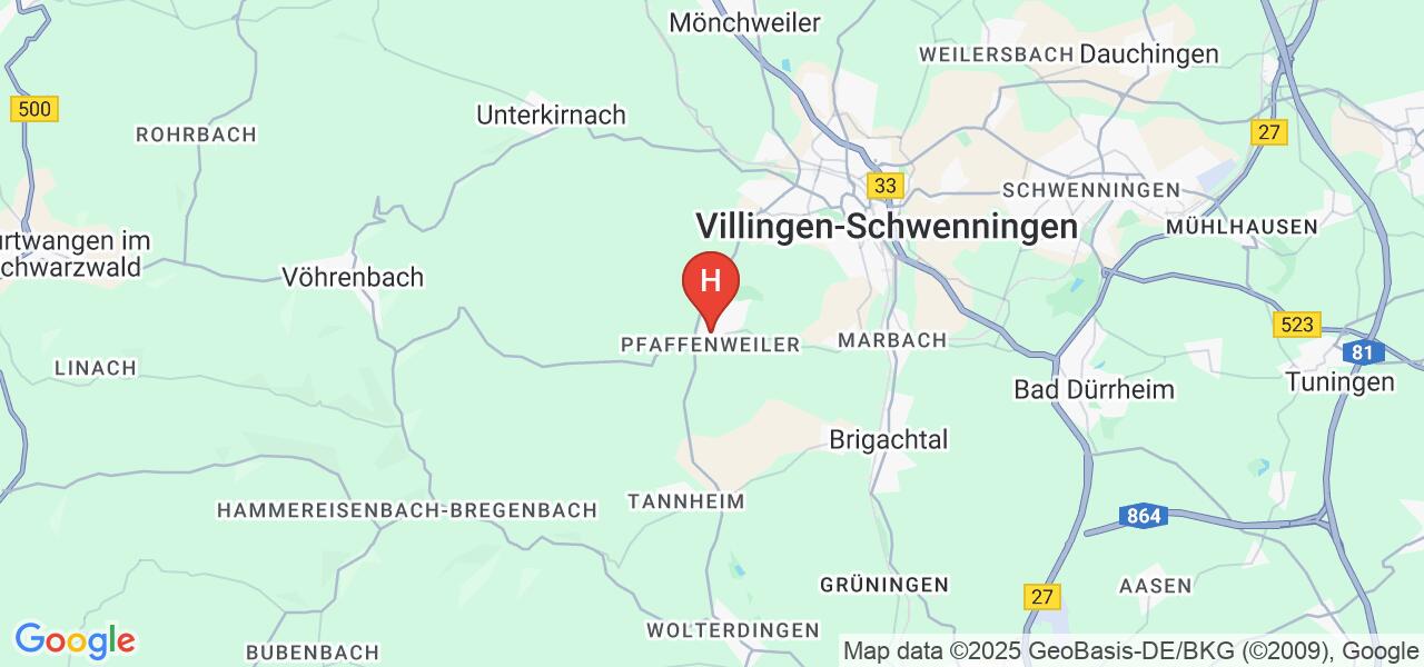 Neuer Weg 11,78052 Villingen-Schwenningen