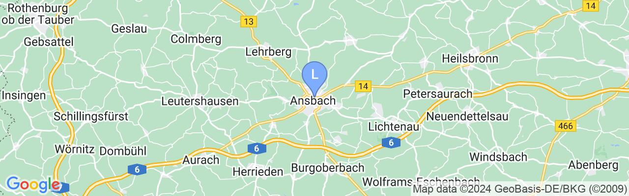 Reitbahn 7,91522 Ansbach
