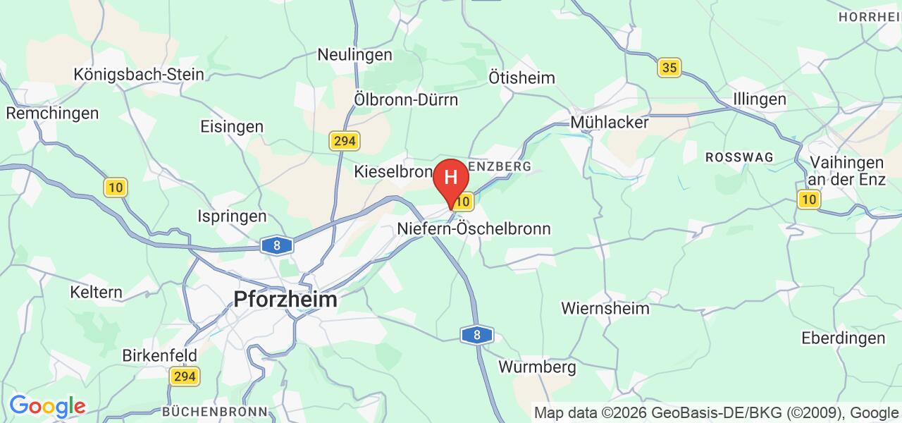 Bahnhofstraße 2,75223 Niefern Öschelbronn