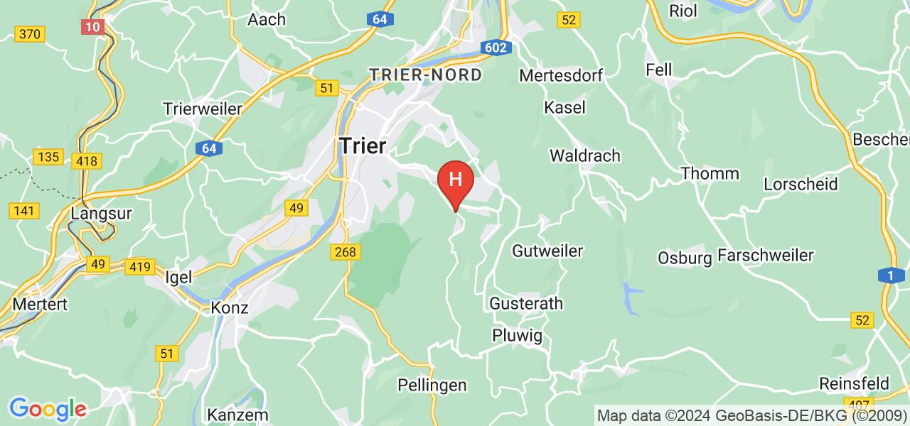 Lerchenstrasse 1,54311 Trierweiler
