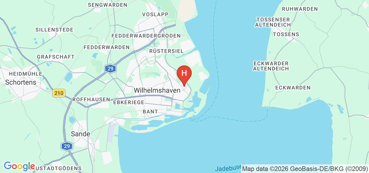 Ölhafendamm 110,26384 Wilhelmshaven