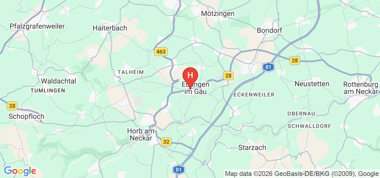 Benzstraße 1,72184 Eutingen im Gäu