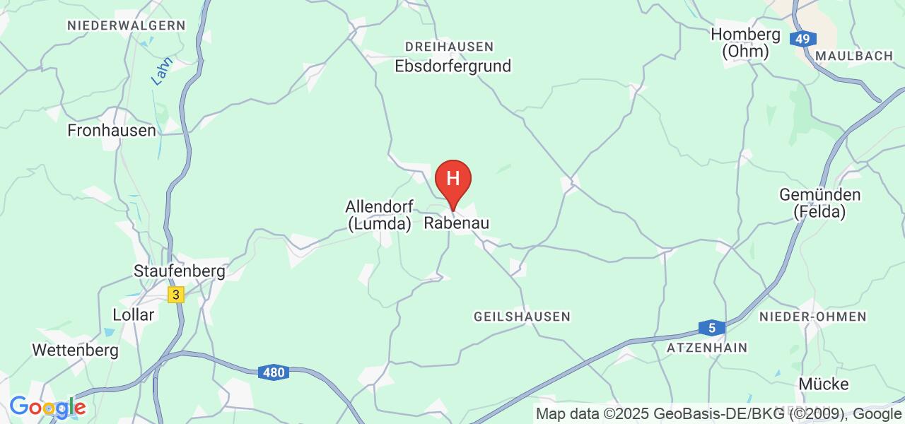 Marburger Straße 35,35466 Rabenau