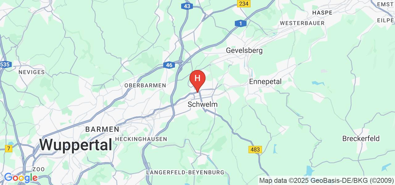 Talstraße 13,58332 Schwelm
