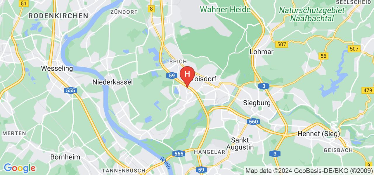 Spicher Straße 50,53844 Troisdorf