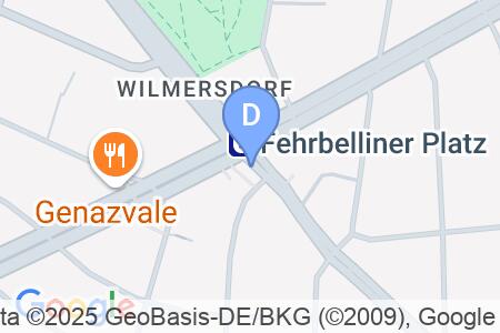 Fehrbelliner Platz 1,10707 Berlin