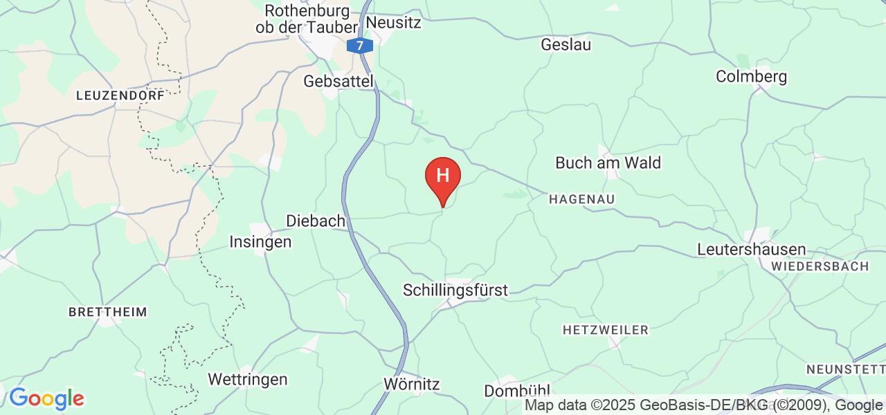 Neuweiler 7,91583 Schillingsfürst, Mittelfranken