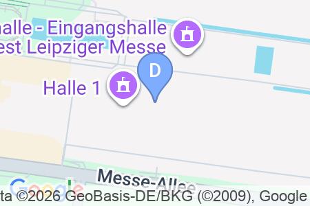 Messe-Allee 1,04356 Leipzig
