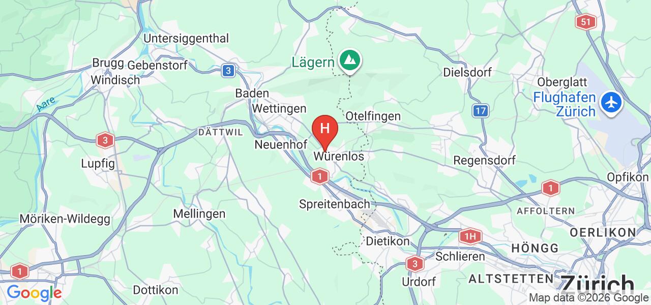 Bahnhofstrasse 8,5432 Würenlos