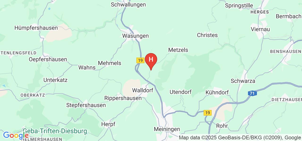 Im Graben 10,98617 Meiningen OT Wallbach