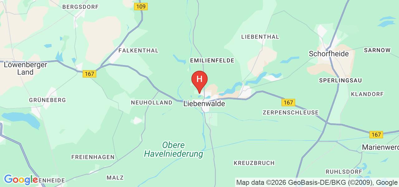 Am Weinberg 9,16559 Liebenwalde