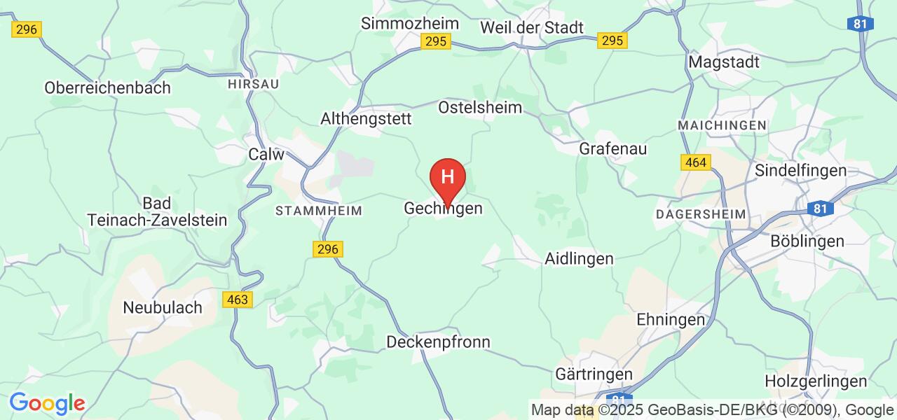Dachteler Str. 9,75391 Gechingen