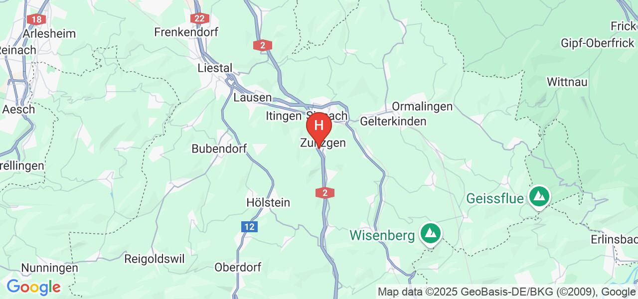 Sperrmattweg 1,4455 Zunzgen