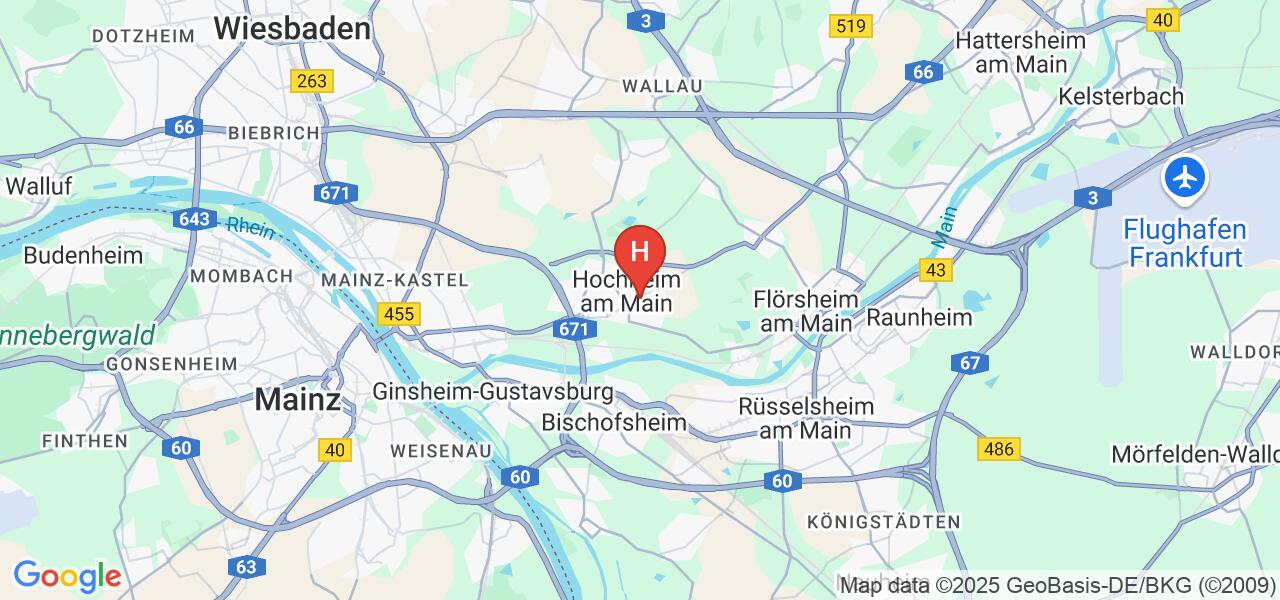 Frankfurter Straße 75,65239 Hochheim am Main
