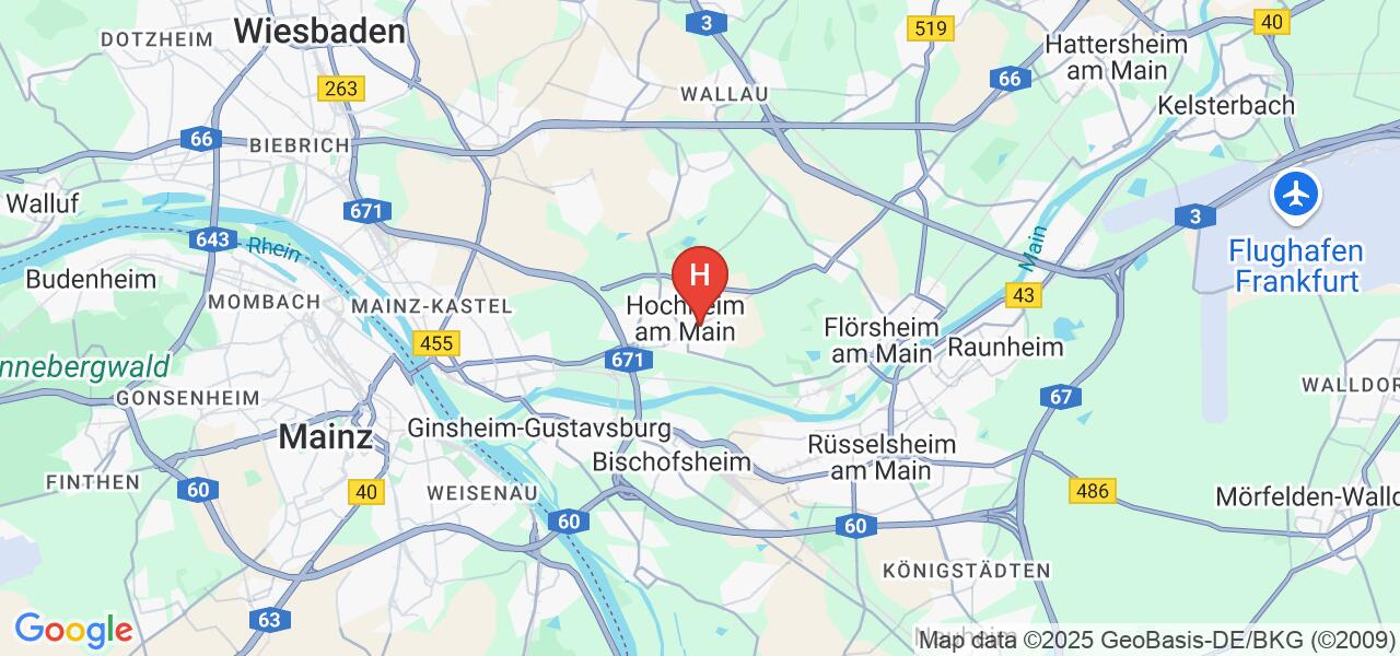 Frankfurter Straße 75,65239 Hochheim am Main