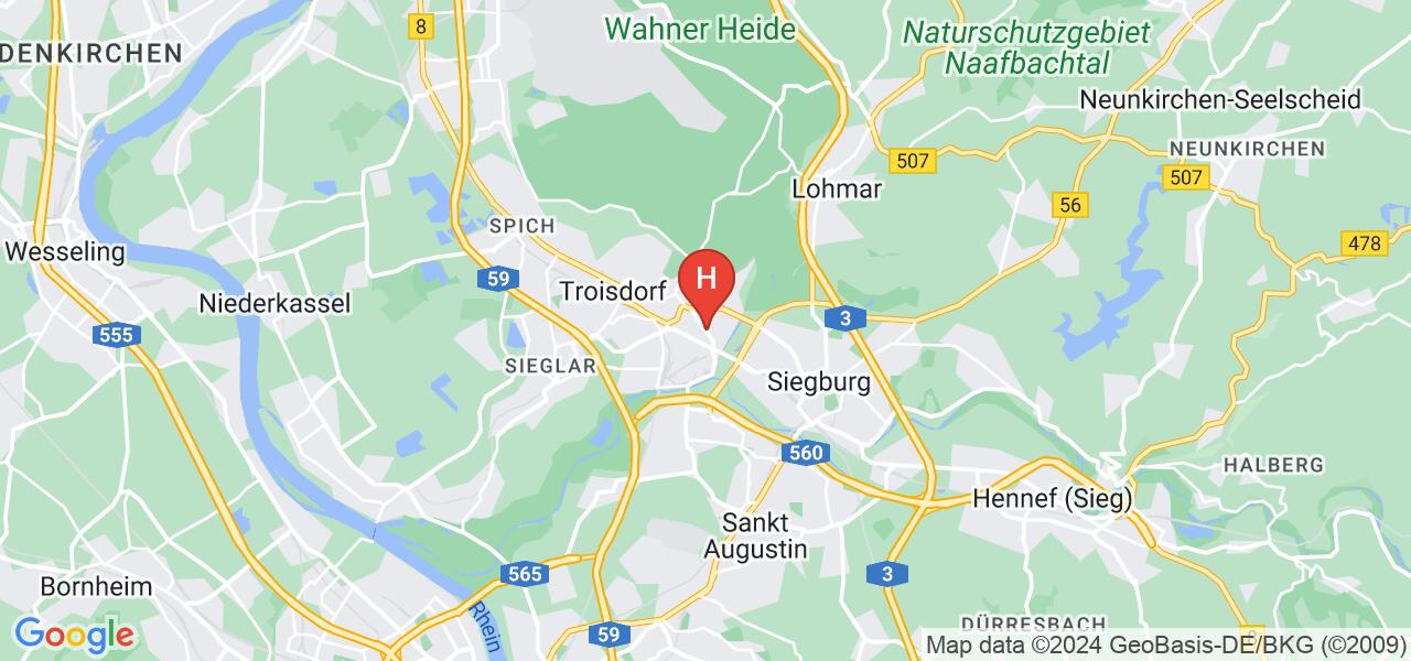 Siebengebirgsallee 70,53840 Troisdorf