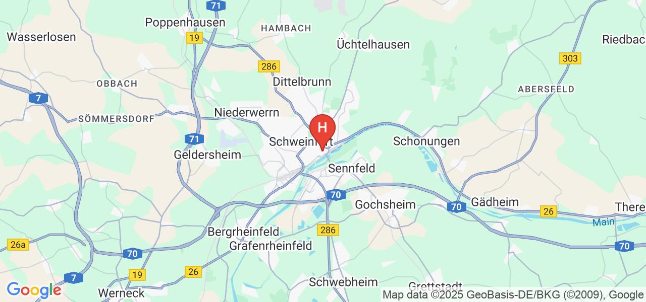 Bergstr. 6,97422 Schweinfurt