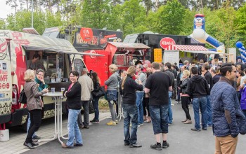 Foodtruck Catering Werkseröffnung Firma RIBE