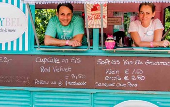 Foodtruck Citroen HY blau Sandybel