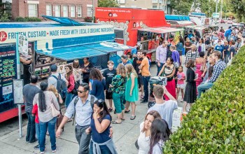 Foodtrucks und Street Food Kunden Oakland Museum