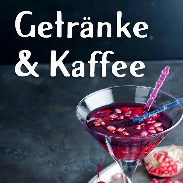 Getränke Cocktails Kaffee Street Food