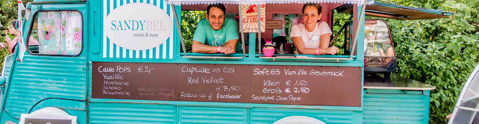 Foodtruck Citroen HY blau Sandybel