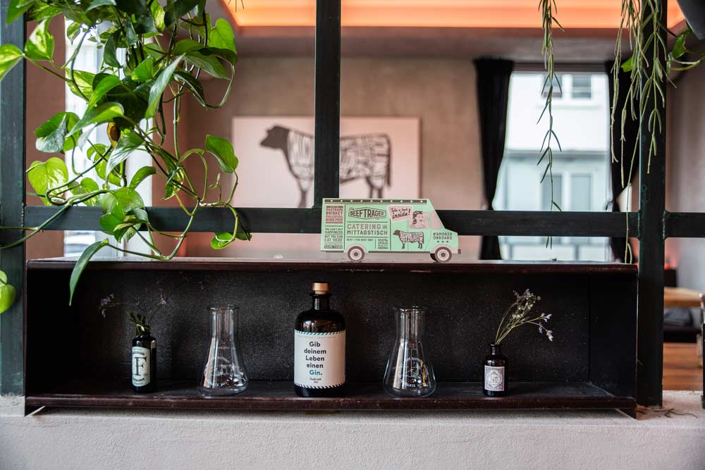 Gib dem Leben einen Gin: Sicher ein genussvoller Absacker im Pop-up-Restaurant in München